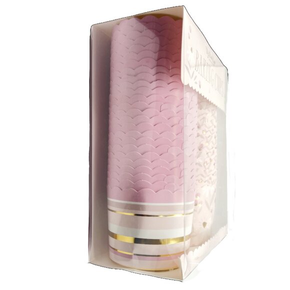 NEW My Minds Eye Gold Foiled Daisies and Stripes Baking Cups - 50 Count - Picture 2 of 4